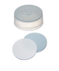 Kapak 22mm, Şeffaf, Orta Delikli, Kapak Yüksekliği: 8,4mm, Silikon Şeffaf Mavi/Ptfe Beyaz, 45° Shore A, 1,3mm 100 Adet