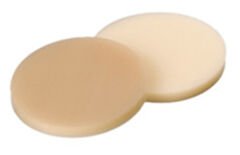 Septa 23,4mm, Silikon, Krem/Ptfe Bej, 55° Shore A, 3.2mm, Schott Vidalı Kapak Gl 25 İçin 100 Adet