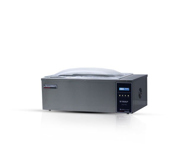 M 96 KP Benmari 96 Tüplük, Paslanmaz Çelik Bakteriyolojik Su Banyoları, Kapaklı, 99,9 °C PID Mikroprosessör Kontrollü Dijital Termostat - Timer, 21 Lt.