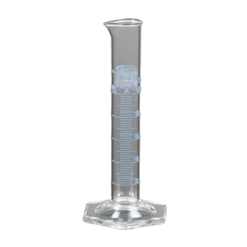 Mezür - Uzun Form - Altıgen Tabanlı - A Kalite - Grup Sertifikalı - Skala Ölçüm Aralığı 20 ml - 2000 ml