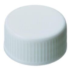 Kapak 24mm, Pp, Vidalı, Şeffaf, Orta Delikli, Silikon Beyaz/Ptfe Beji, 45° Shore A, 3.2mm, Epa-Kalite 100 Adet