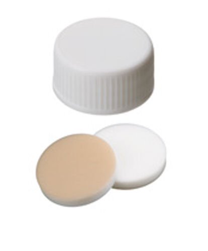 Kapak Pp, 24mm, Vidalı, Şeffaf, Silikon, Natural/Ptfe Beji, 45° Shore A, 3.2mm, Epa-Kalite 100 Adet