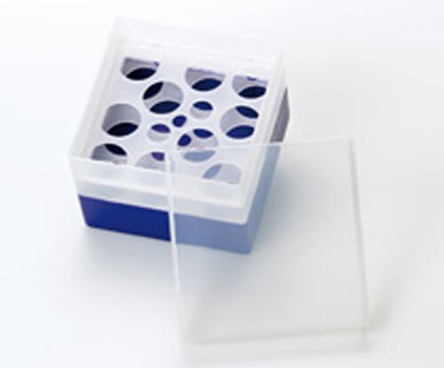 Vial Saklama Kutusu Pp, 30ml Ve 40ml Epa-Vial İçin Uygun, Menekşe, Kapak İle (130 X 130 X 105mm) 1 Adet