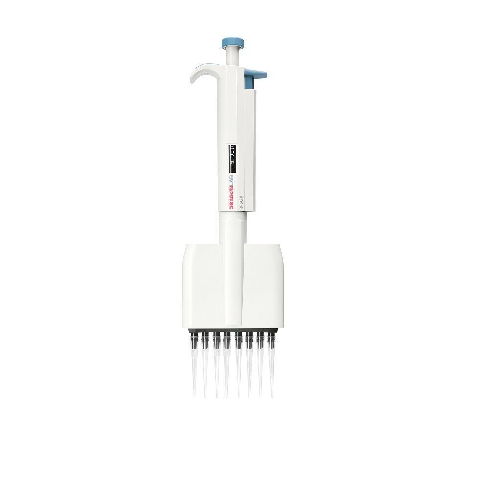 TopPette Ayarlanabilir Sekiz Kanallı Otomatik Pipet 5-50 μL