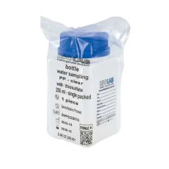Su Numune Şişesi - Pp - Tek Tek Poşetli - 72 Adet - Sodiumtiyosülfatlı - Şeffaf - Steril R - 250Ml