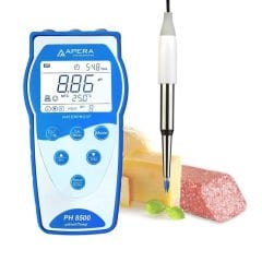 pH metre gıda tipi GLP hafıza fonksiyonu ve veri çıkışlı