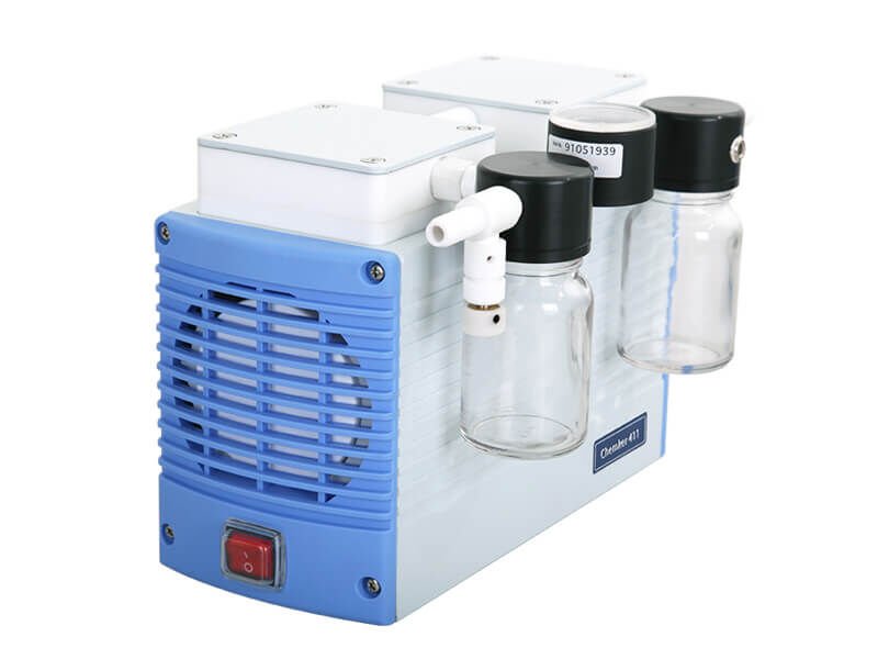 Vakum Pompası, Kimyasala Dayanıklı Diyaframlı, Kapasite 18 Lt, 750 mmHg (99 kPa), 220V/50 Hz
