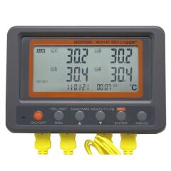 AZ 88598 K Tipi Sıcaklık Kayıt Cihazı 4 Kanallı Datalogger