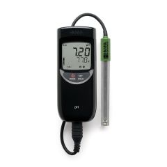 HI991001 Taşınabilir su geçirmez pH / Sıcaklık Metre