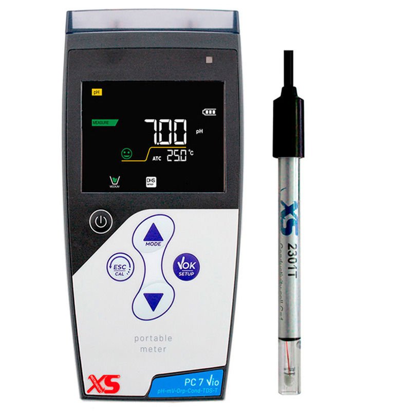 PC7 Vio Taşınır ph ve İletkenlik- Elektrod 201T ve İletkenlik  Hücre 2301 T