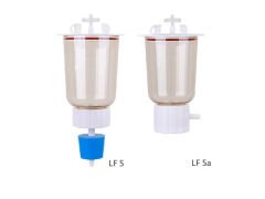 Pes Filtre Tutucusu 500 ml, Silikon Tıpalı