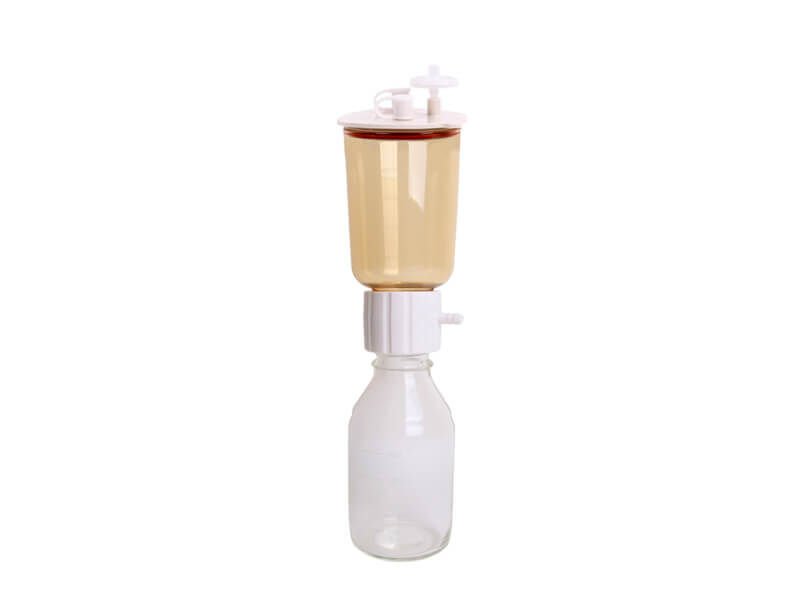 Pes Filtre Tutucusu 500 ml, Silikon Tıpalı