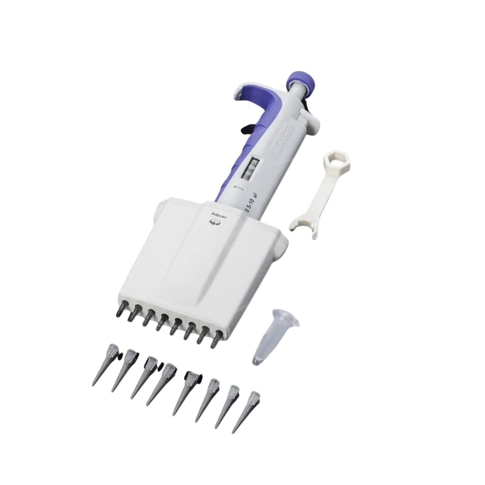 Otomatik Pipet - Sekiz Kanallı - Otoklavlanabilir - 5 - 50 ul