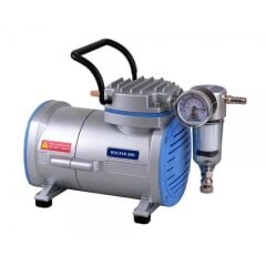 Vakum Pompası + Filtrasyon Sistemi + Filtre, Yağsız, Kapasite 18 Lt, 670 mmHg (89.3 kPa), 220V/50Hz