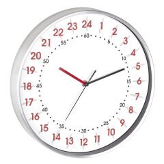 24 saat kadranlı analog duvar saati