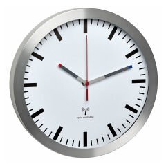 Alüminyum çerçeveli analog radyo kontrollü saat