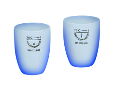 Porselen Kroze, Uzun Tip, 15 ml, Çap: 30 mm, Yükseklik: 38 mm 1 Adet