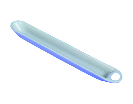 Porselen Kayıkçık, Sırlı, 85 x 13 x 8 mm 20 Adet Paket