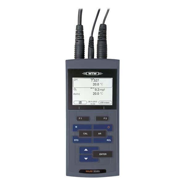 Ph/Cond 3320 Set 2 Ph-İletkenlik Ölçer Portatif; Elektrotları, Solüsyonları İle Birlikte; Hafızalı; Rs 232