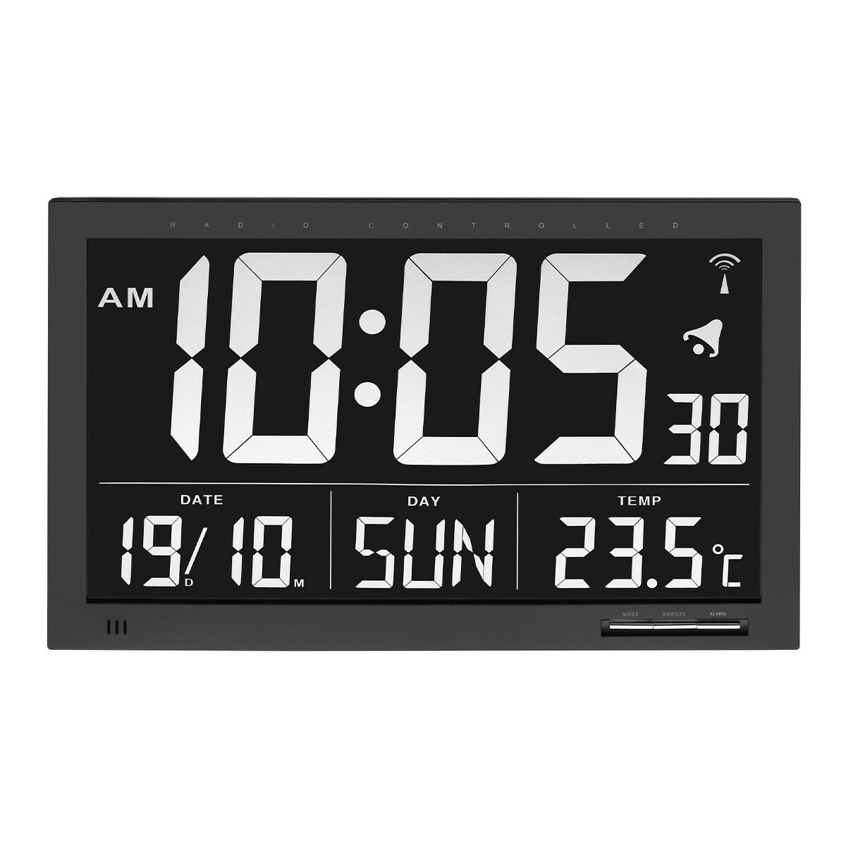 Sıcaklık 60.4505 ile dijital XL radyo kontrollü saat
