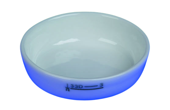 Porselen Yakma Kabı, Yuvarlak, Kısa Form, 15 ml, Çap: 48 mm, Yükseklik: 12 mm 1 Adet