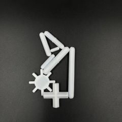 Manyetik Balık 7x30 mm Teflon Karıştırıcı Balık Halkalı