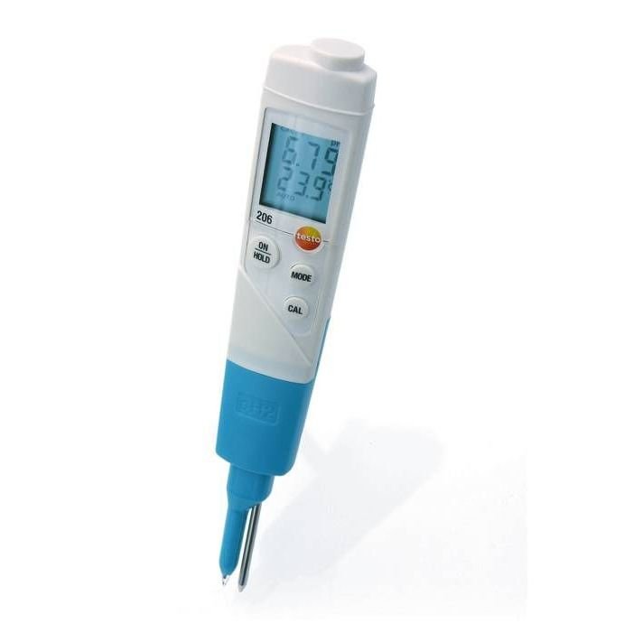 Testo 206 pH2 pH ve Sıcaklık Ölçer (Yarı-Katı Gıda)