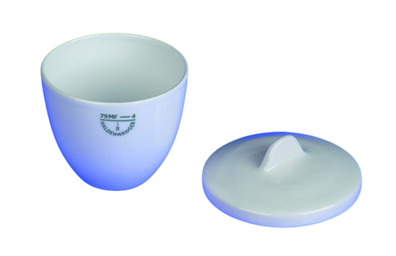 Porselen Kroze, Orta Tip, 20 ml, Çap: 40 mm, Yükseklik: 32 mm 1 Adet