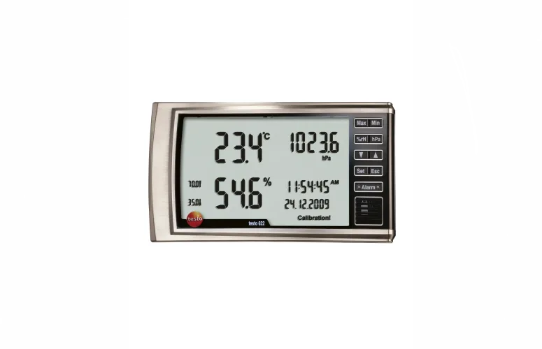 Testo 622 Nem Sıcaklık ve Basınç Ölçer (ALARMLI)