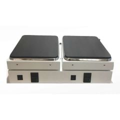 M 3060 Hotplate 2'li Plaka Dijital Termostat 30x30 cm