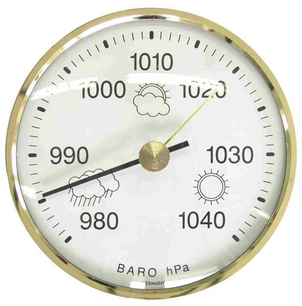 Analog barometre