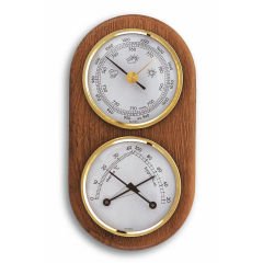 Meşe ağacı analog hava istasyonu