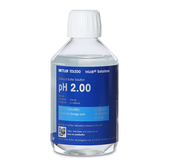 Technical buffer pH 2.00, 250mL Solüsyon