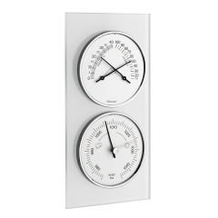 Camdan yapılmış analog hava istasyonu