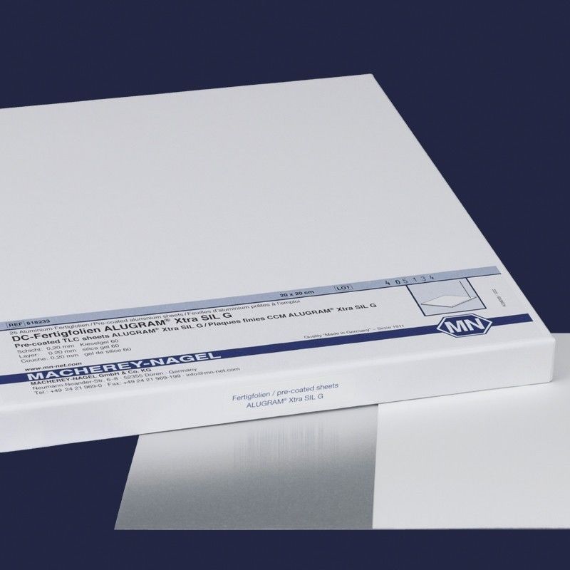 Tlc Plaka - 20x20 Cm - Alugram ''Xtra'' Tabaka - Sıl G / Uv 254