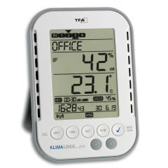 Veri kaydedici fonksiyonlu profesyonel termo-higrometre KLIMALOGG PRO