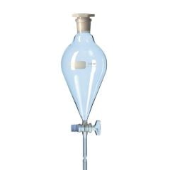 Ayırma Hunisi-Armudi Tip-Cam Musluklu 250 ml