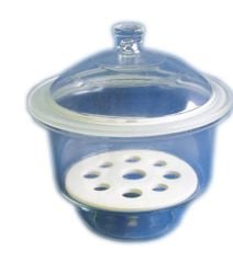 Desikatör - Düz Kapaklı - Porselen Diskli 150 Mm