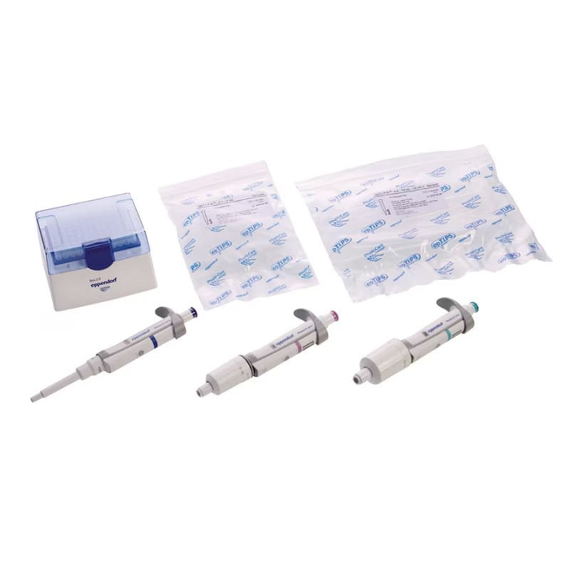 Research Plus Set Option 3 (1000 µl, 5 ml, 10 ml, ve uçlar)