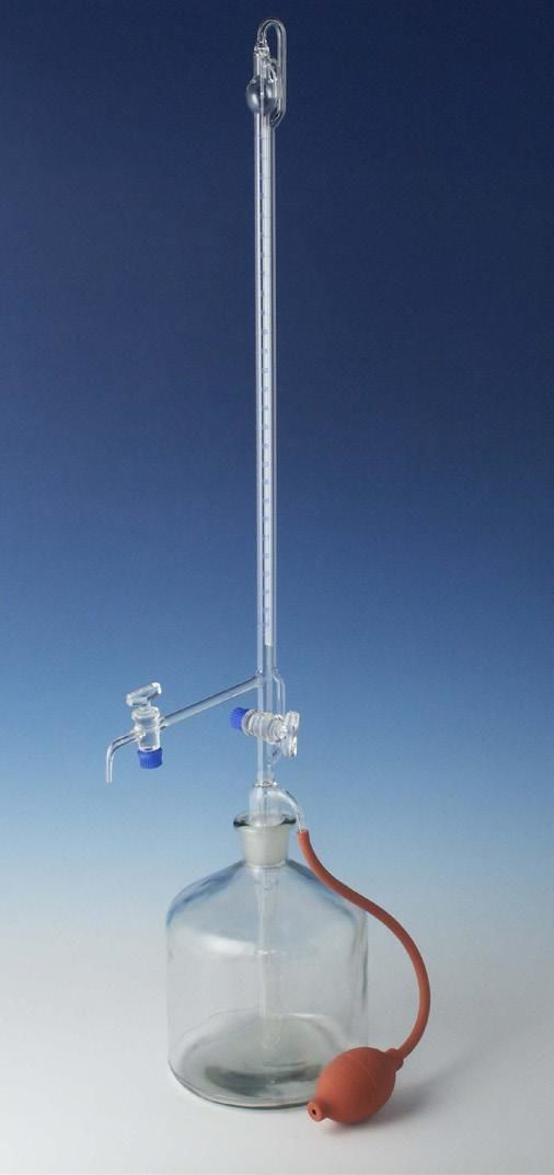 Büret - Otomatik - Teflon Musluklu 100 Ml