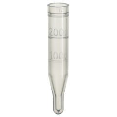 Micro Insert, 0,1 ml PP 29 X 6mm, Şeffaf , 10mm Top, Dolum Hatli 100 Adet