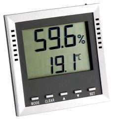 Dijital termometre higrometre dahil. ISO sertifikalı
