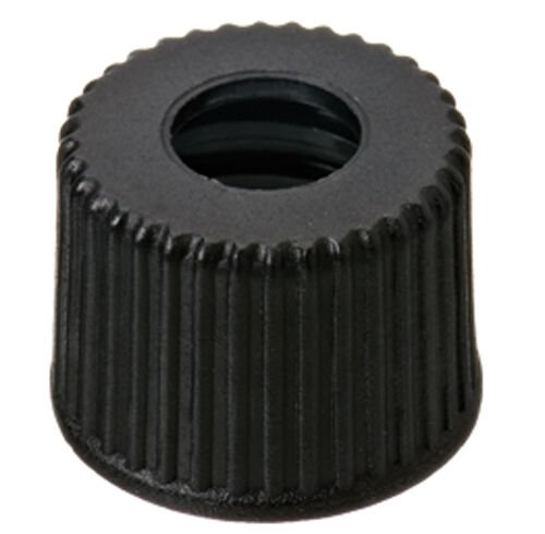 Kapak 8mm, Pp, Vidalı, Orta Delikli, Beyaz, 8-425 Thread 100 Adet