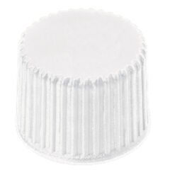 Kapak 8mm, Pp, Vidalı, Üst Kapalı, Beyaz, 8-425 Thread 100 Adet