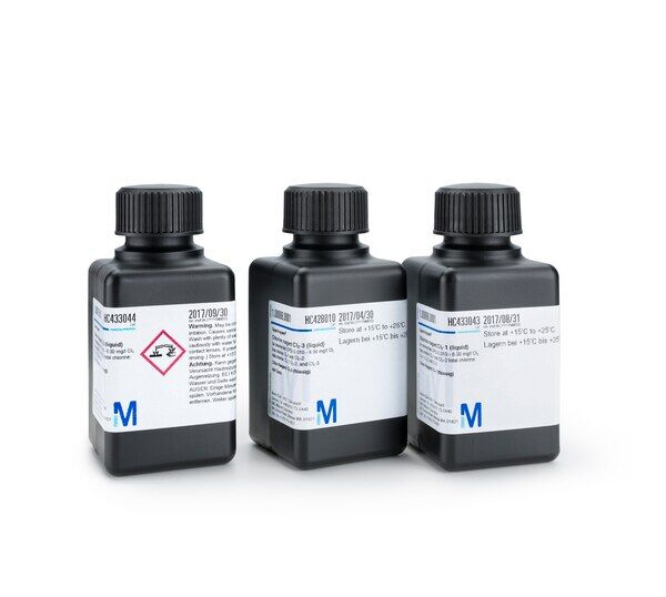 100086.0001 Klor Reaktifi Cl2-1 (Sıvı) Ölçüm Aralığı: 0.010 - 6.00 Cl2 Test / Paket: 200