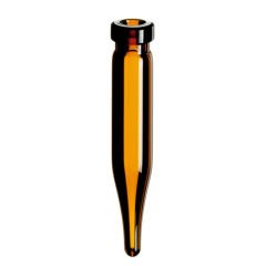 Vial 0,7 ml - Mikro Kıvrım Boyunlu, 40X7mm, Amber 100 Adet