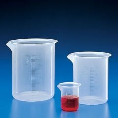 Beher Plastik (Pp) Mat  Taksimatları Kalıp Üzerine Baskılı 5000 Ml