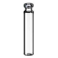 Vial 1,2ml, Şeffaf, Kıvrım Boyunlu, 40X8,2mm, 100 Adet