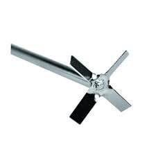 Crossed stirrer, shaft length 40cm,stirrer diameter 5cm, 316L stainless steel