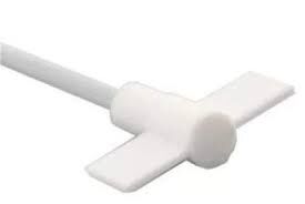 Straight stirrer, shaft length 35cm,stirrer diameter 7cm, PTFE coated